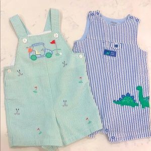 Two boys rompers